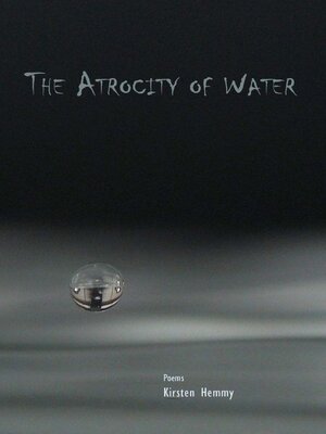 cover image of The atrocity of water